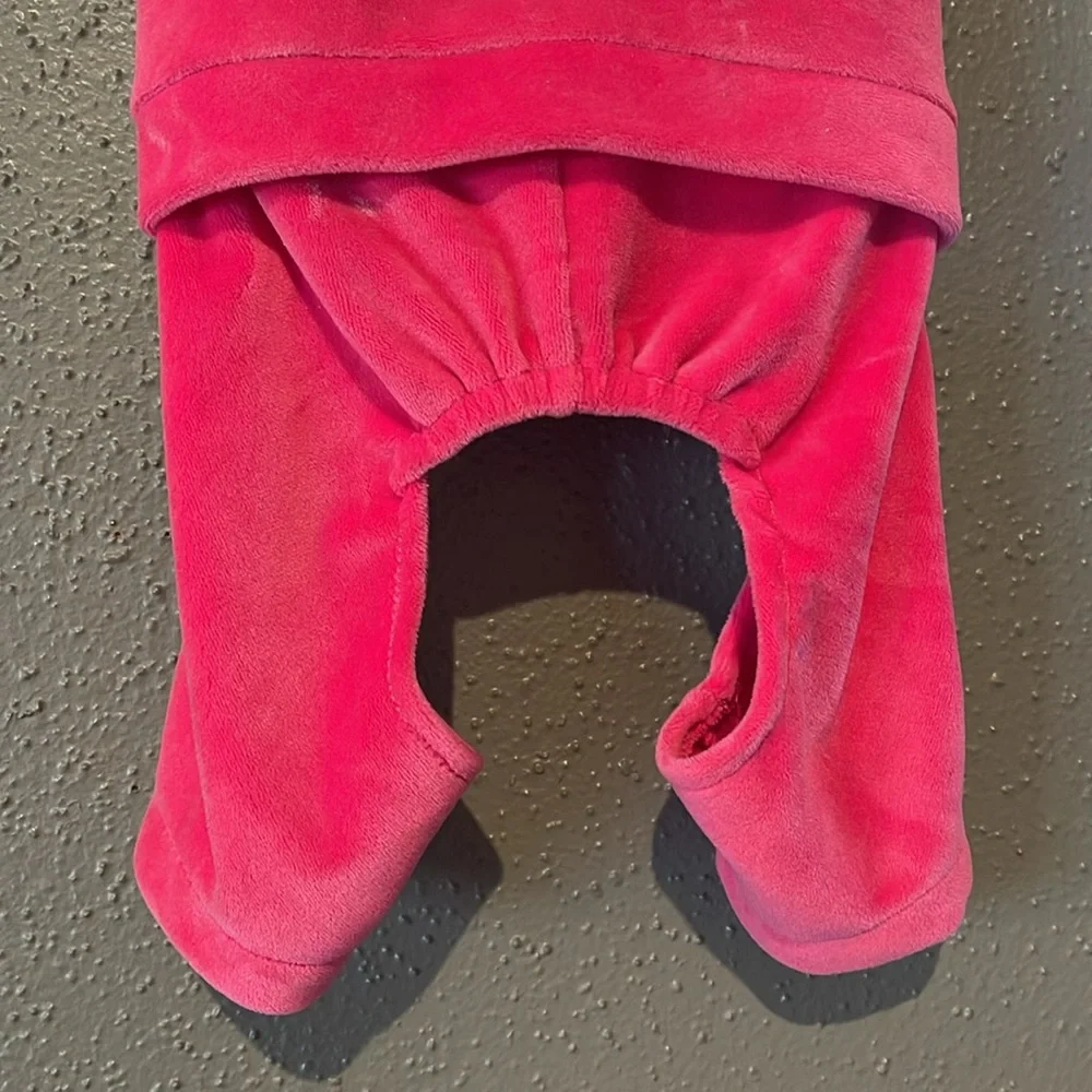 Isaac Mizrahi Doggie Velour Track Suit